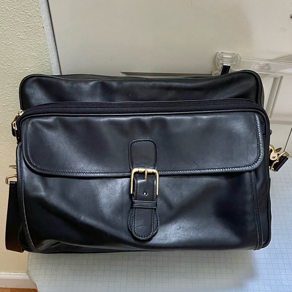 Authentic Coach leather travel bag Unisex - Picture 2 of 16